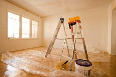 necessario per tinteggiare casa scala secchi e vernice